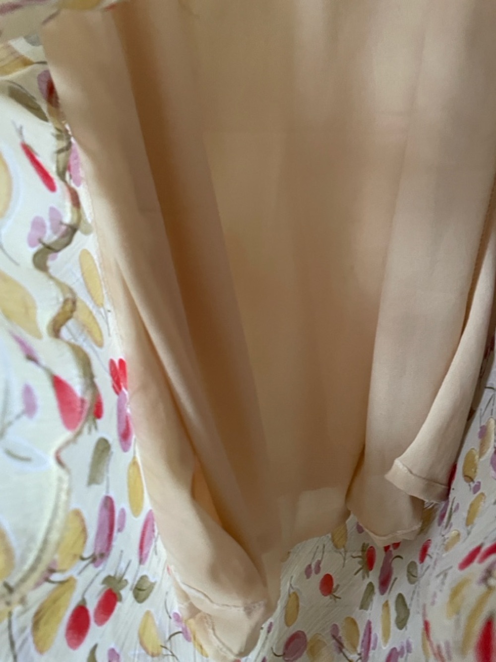 Vintage 90s DINO fruit dress-Size M - Picture 6 of 12
